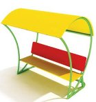 Скамейка садовая с навесом (Артикул СМ-01)