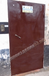 Дверь входная одностворчатая