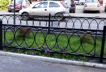 Кованое декоративное ограждение (артикул-ГОК06)