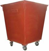 Контейнер для мусора металлический на колесах