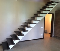 прямая на второй этаж, на одном косоуре (артикул-МЛ08)