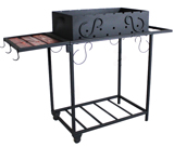 Мангал передвижной с колесиками