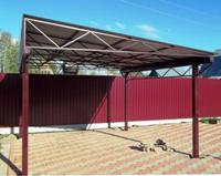 Навес односкатный прямой (артикул-МН06)