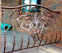 Перила кованые (артикул-ПРК24)