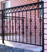 Перила кованые (артикул-ПРК04)