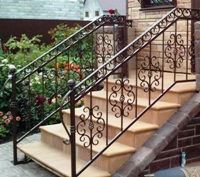 Перила кованые (артикул-ПРК07)