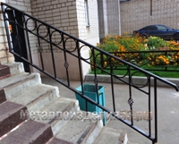 Перила с ковкой (артикул-ПРК02)