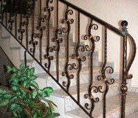 Перила кованые (артикул-ПРК15)