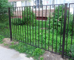 Забор металлический