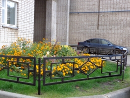 Заборчик для клумбы