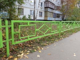 Забор приклумбовый