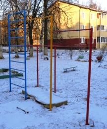 Спортивный комплекс (лестница, турники, брусья)