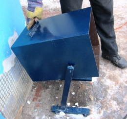 Урна металлическая переворачиваемая