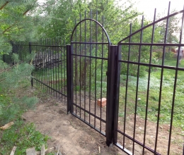 Калитка металлическая сварная