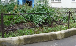 Газонное ограждение металлическое