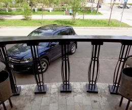 Перила металлические сварные