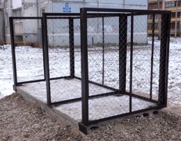 Ограждение для мусорных контейнеров