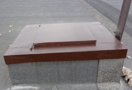 Люк чердачный, петли