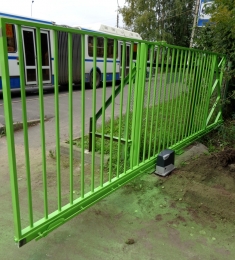 Ворота металлические откатные