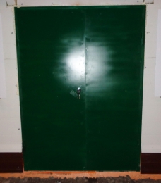 Двери двустворчатые технические широкие