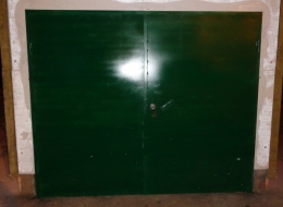 Ворота гаражные металлические