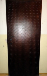 Дверь металлическая, порошок