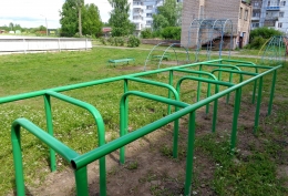 Спортивный лабиринт для полосы препятствий