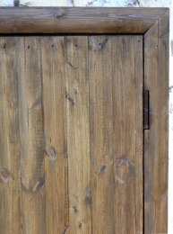 Дверь входная с блок-хаусом