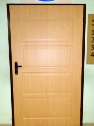 Дверь металлическая, сторона с с МДФ-панелью, для МФЦ