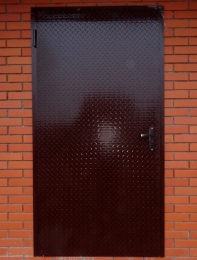 Дверь входная Стандарт (рифленая)