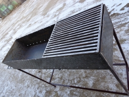 Мангал уличный с решеткой для гриля