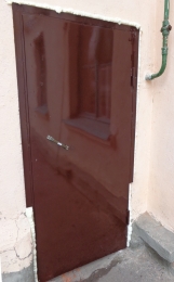 Дверь входная Эконом (гладкая, утепленная)