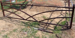 Оградка ритуальная сварная