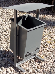 Урна уличнаяс козырьком