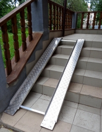 Пандус на лестницу съемный, облегченый