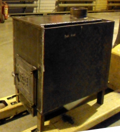 Печь металлическая дровяная