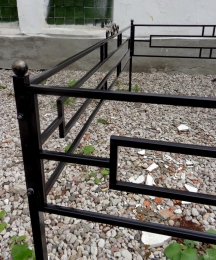 Ограждение ритуальное сборное из сварных секций