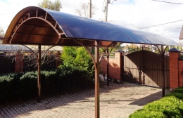 Навес Стандарт арочный