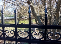 Кованный декор рабора, пики