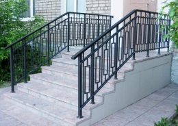 Перила для лестницы в подъезд