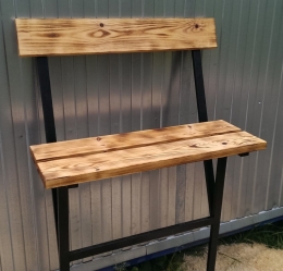 Скамейка на могилку со спинкой