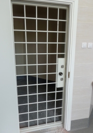 Сварная дверь-решетка для Онкоцентра