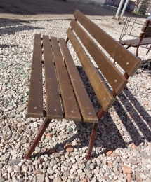 Скамья Эконом на металлокаркасе