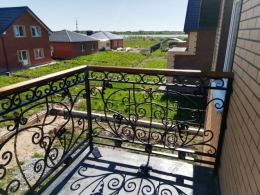 балконные перила кованые