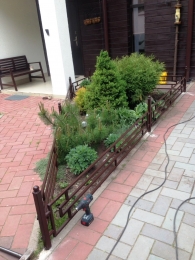 ограждение газонное