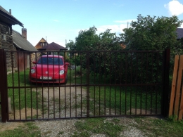 Сварные ворота д. Вольная горка