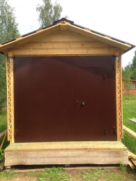 гаражные ворота д. Гряды