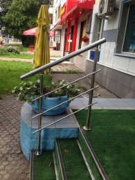 Перила из нержавеющей стали магазин 