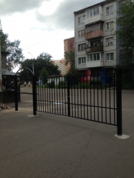 ворота распашные ул. Псковская,д .24
