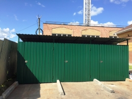 Ограждение мусорной площадки по Псковской д.56 к.2